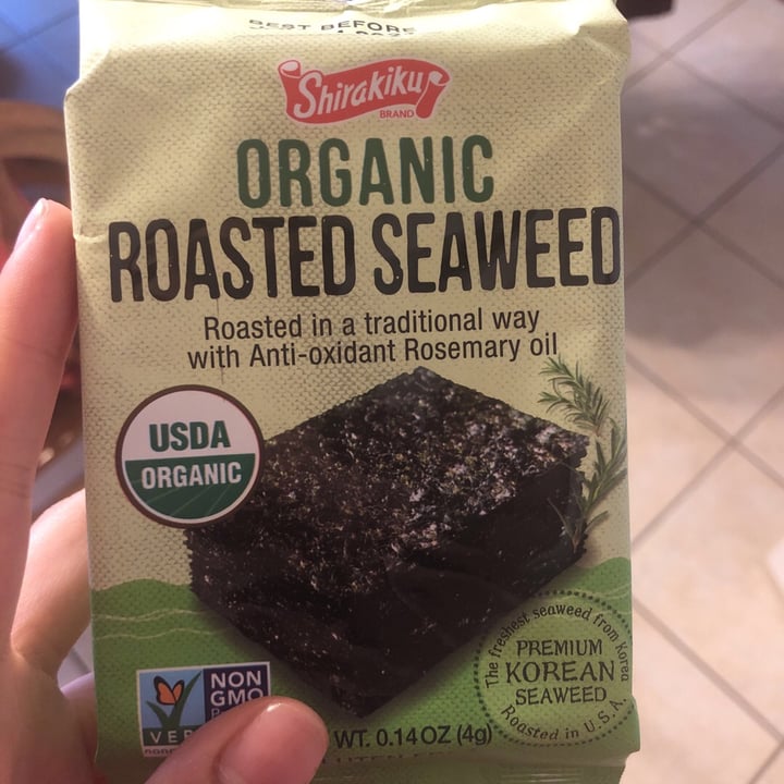review photo of Shirakiku Organic Roasted Seaweed shared by @connieliu on 20 Apr 2020 - review