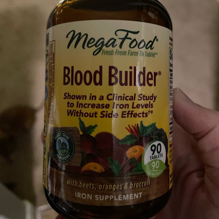 photo of MegaFood Blood Builder shared by @embanks26 on  22 Nov 2022 - review