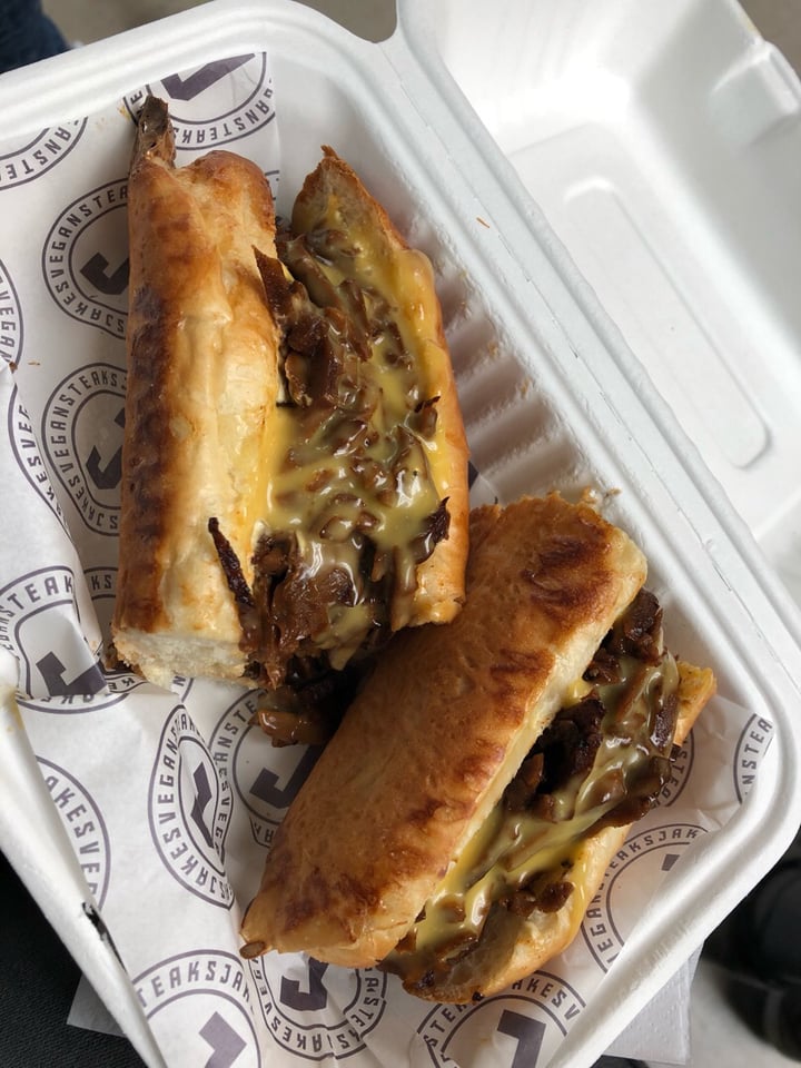 photo of Jake's Vegan Steaks Philly Cheesesteak shared by @chloetonihayward on  28 May 2019 - review