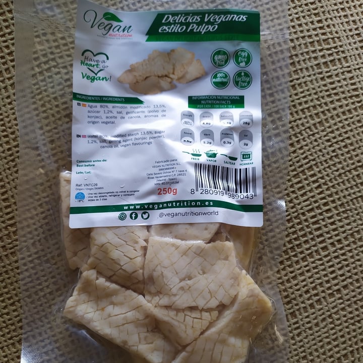 review photo of Vegan Nutrition Delicias De Pulpo (Vegan Octopus Delight) shared by @airiin on 10 Dec 2021 - review