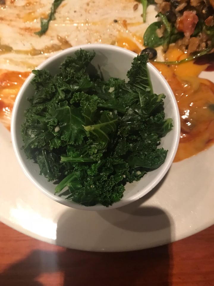 photo of The Wild Cow Garlicky Kale shared by @rlkryska on  05 Oct 2018 - review