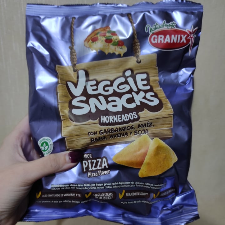 photo of Granix Veggie Snacks sabor Pizza shared by @fflorbarrios on  06 Dec 2021 - review