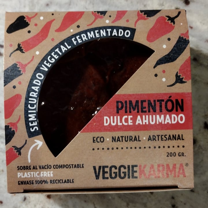 photo of Veggie Karma Queso Semicurado con Pimentón Dulce Ahumado shared by @anav86 on  28 Oct 2022 - review