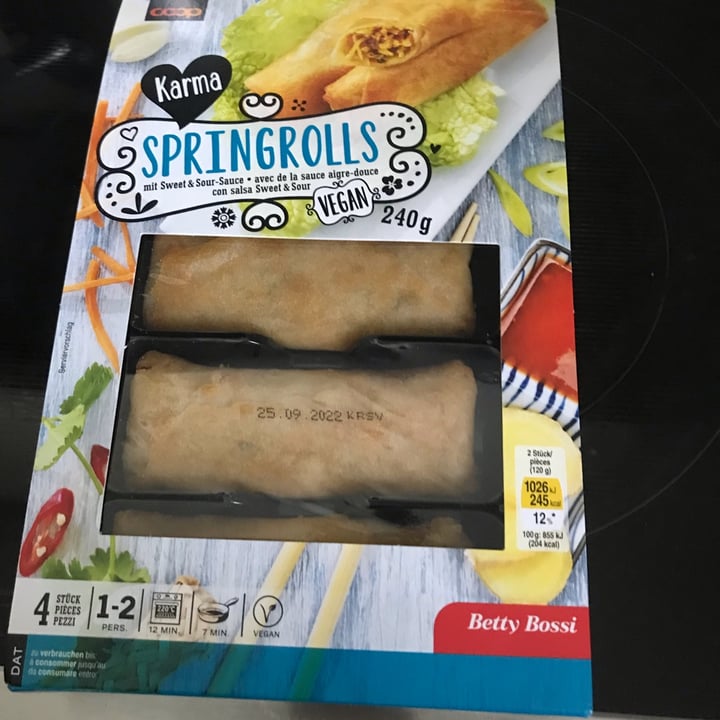 review photo of Karma SPRINGROLLS Vegano shared by @ninica on 14 Oct 2022 - review