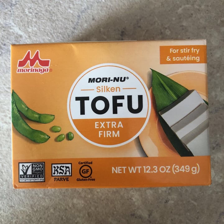 photo of Mori-Nu Extra Firm Silken Tofu shared by @vickyvegana on  03 Mar 2021 - review