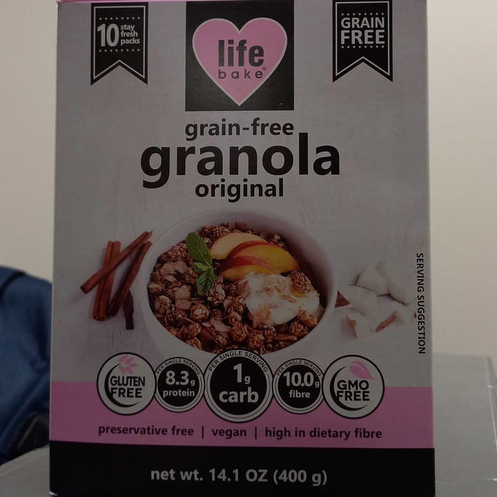 photo of Life bake Grain-free Granola Original shared by @jennyh1 on  04 Jun 2022 - review