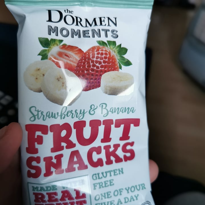 photo of The dormen moments Strawberry & Banana fruit snacks shared by @transbino on  16 Apr 2021 - review