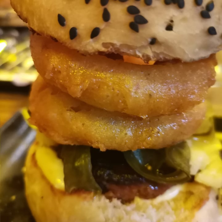 photo of Hudsons The Burger Joint (Claremont) The Vegan Cheese shared by @sarahwouters1 on  12 Jun 2022 - review