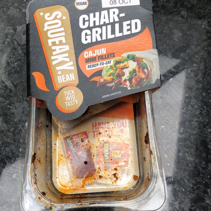 photo of Squeaky Bean Chargrilled Cajun Mini Fillets shared by @lyndzylou on  30 Sep 2021 - review