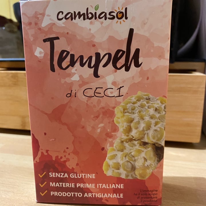 photo of Cambiasol Tempeh di ceci shared by @dpangrazzi01 on  27 Mar 2022 - review