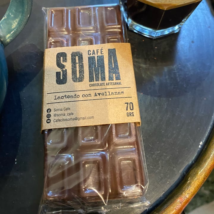 photo of SOMA Despensa de Café Chocolate 70% cacao con castañas de cajú shared by @panchiveg on  10 Mar 2022 - review