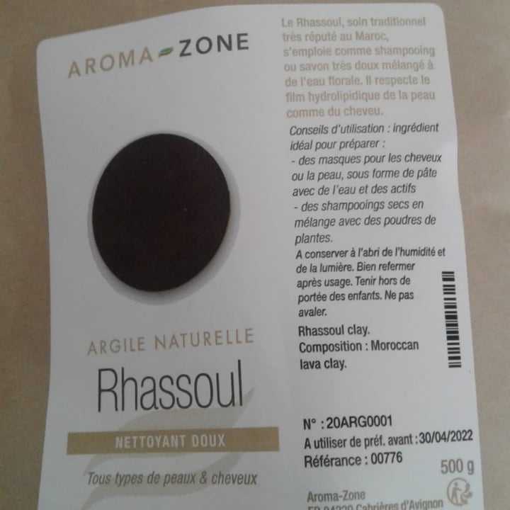 photo of Aroma-Zone Arcilla shared by @naturabio on  24 May 2020 - review