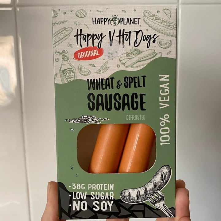 photo of Happy Planet wheat and spelt sausage shared by @andrius on  23 May 2022 - review