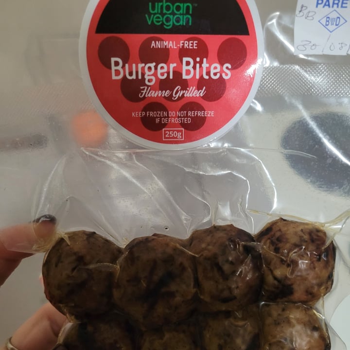 photo of Urban Vegan Burger Bites shared by @shanikoen on  20 Sep 2021 - review