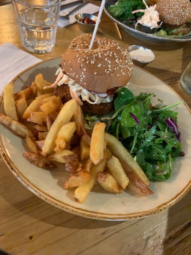 Photo of the dish “The stereo burger”