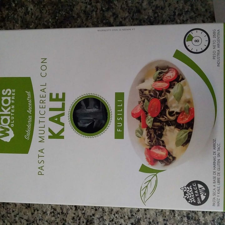 photo of Wakas Pasta Multicereal con Kale shared by @daiana29 on  06 Feb 2020 - review