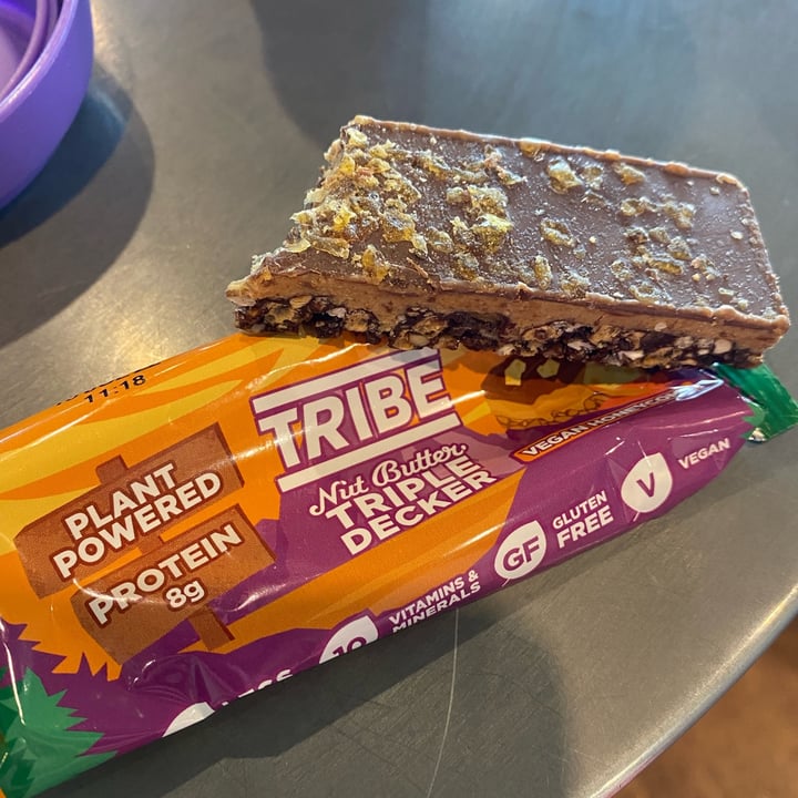 photo of TRIBE Nut butter triple decker shared by @criblu22 on  22 Jun 2022 - review