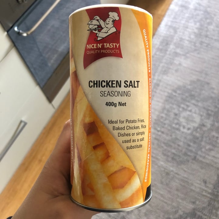 Nice N Tasty Chicken Salt Seasoning - 400g (14.1 Oz) - Made In Australia