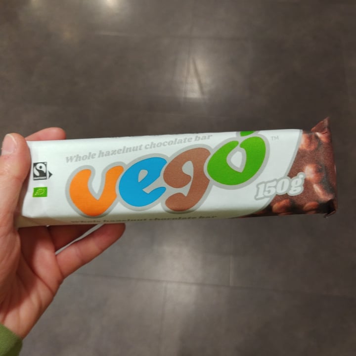photo of Vego Vego Whole Hazelnut Chocolate Bar shared by @saechsine on  29 Apr 2022 - review