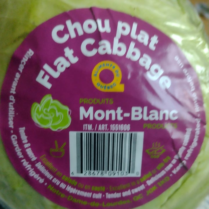 photo of Mont- Blanc Flat Cabbage shared by @hungrywoman on  21 Nov 2021 - review
