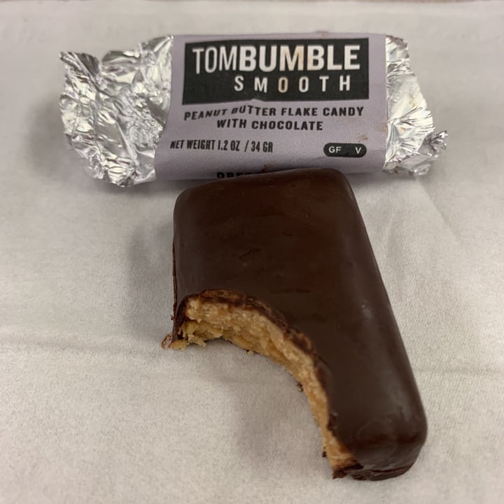 photo of TomBumble Peanut Butter Flake Candy Roth Chocolate shared by @cathygodfrey on  09 Dec 2019 - review