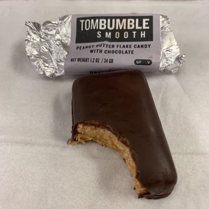 review photo of TomBumble Peanut Butter Flake Candy Roth Chocolate shared by @cathygodfrey on 09 Dec 2019 - review