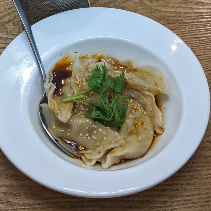 photo of Green BA Dumpling in Chilli Vinegar Sauce shared by @bornvegetarian on  16 Oct 2021 - review