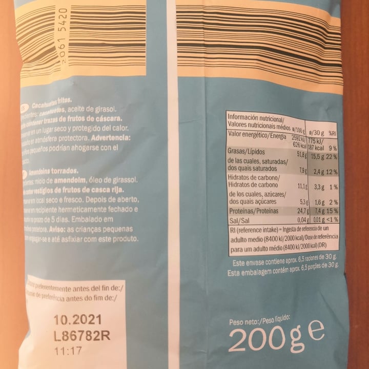 review photo of Alesto Amendoins Torrados sem Sal shared by @dianac21 on 17 Dec 2020 - review