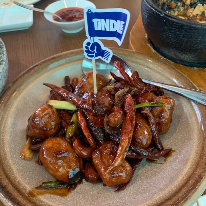 photo of EMPRESS Kung Pao TiNDLE™ ‘Chicken’ shared by @happyveg on  11 May 2021 - review