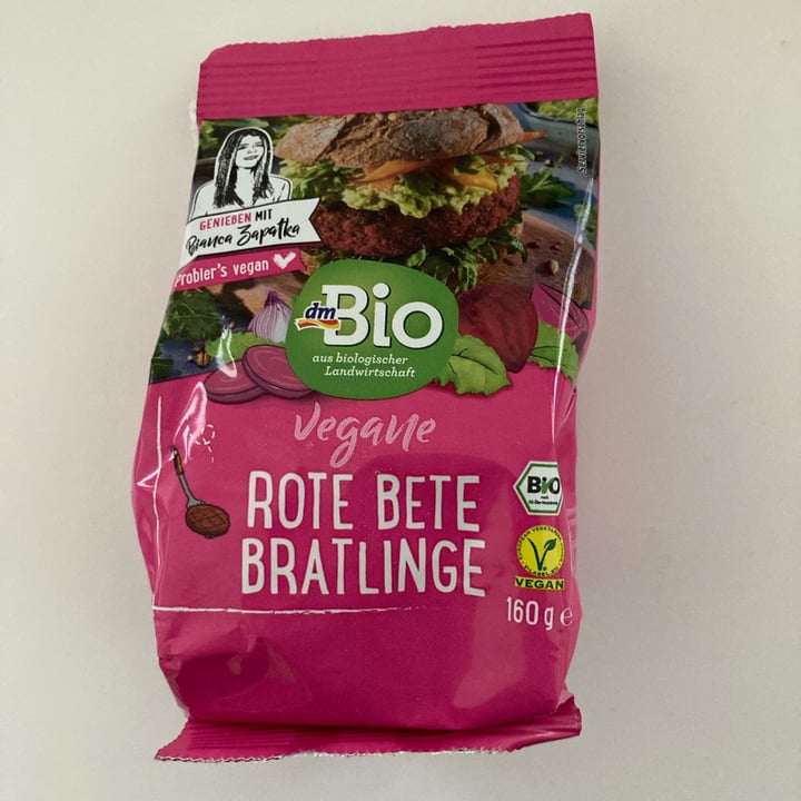 photo of dmBio Rote bete bratlinge shared by @bexflex on  04 Jul 2022 - review