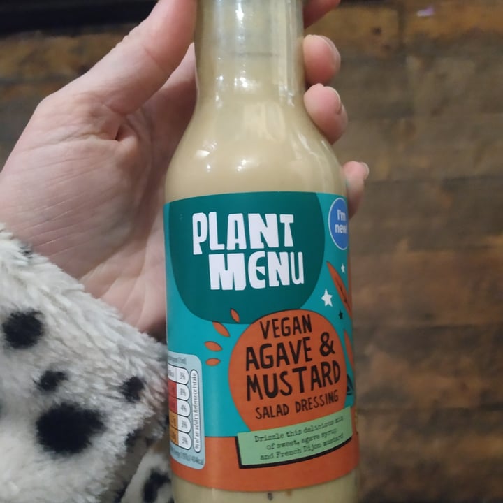 photo of Plant Menu Vegan agave and mustard salad dressing shared by @catsronaut on  19 Feb 2021 - review
