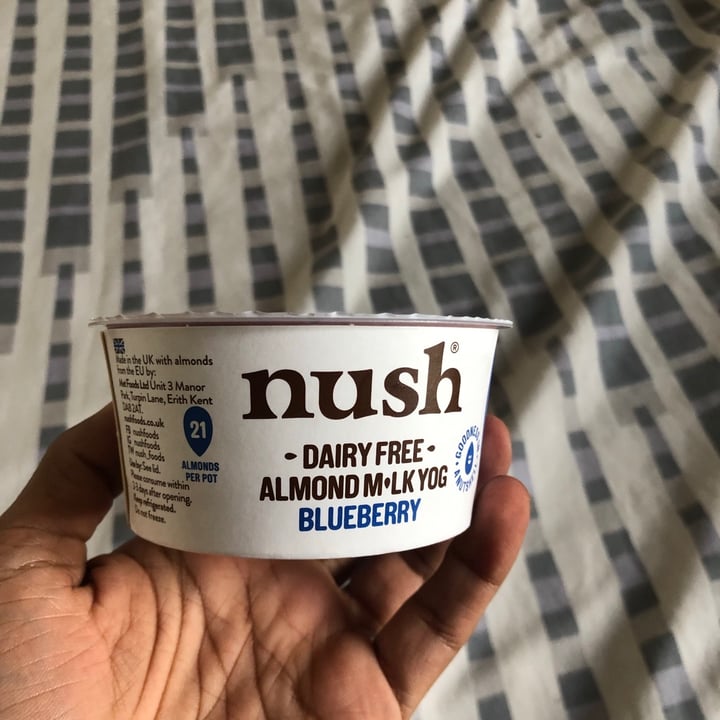 photo of Nush Almond Milk Yog Blueberry shared by @kaattt on  31 Jan 2021 - review