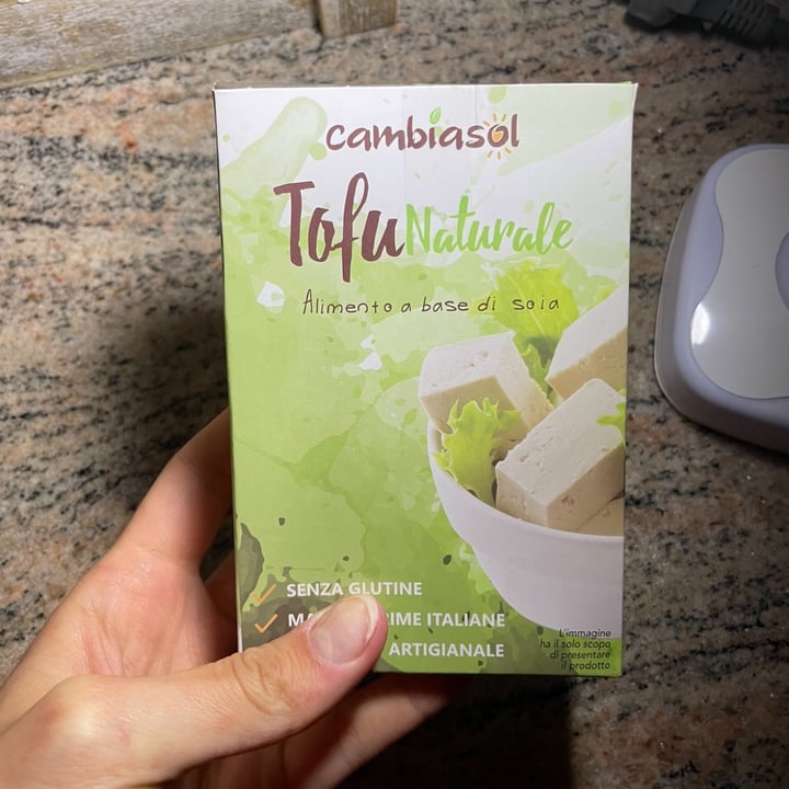 photo of Cambiasol Tofu Naturale shared by @elisatosi on  12 Nov 2022 - review