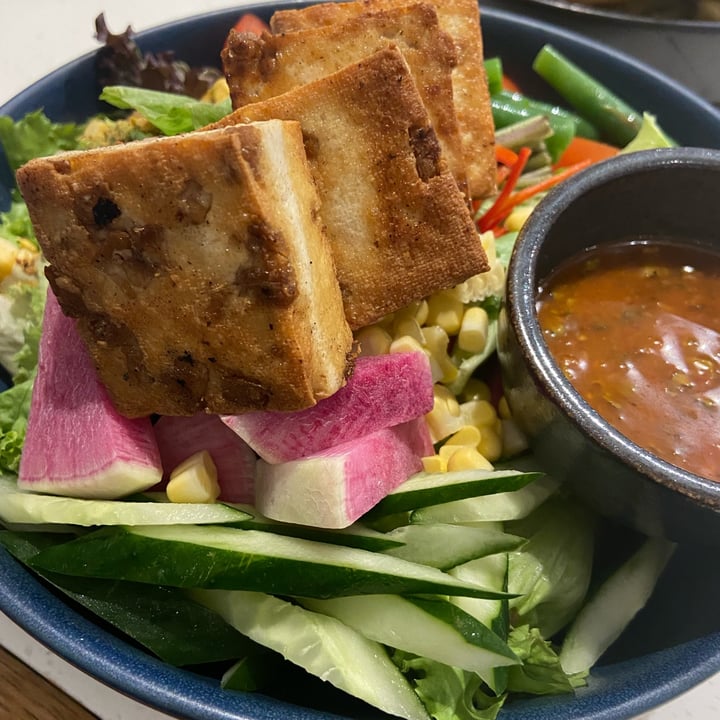 photo of Little Farms - Island-wide Delivery Tempeh Tofu Salad shared by @vegan-everafter on  06 Jan 2022 - review