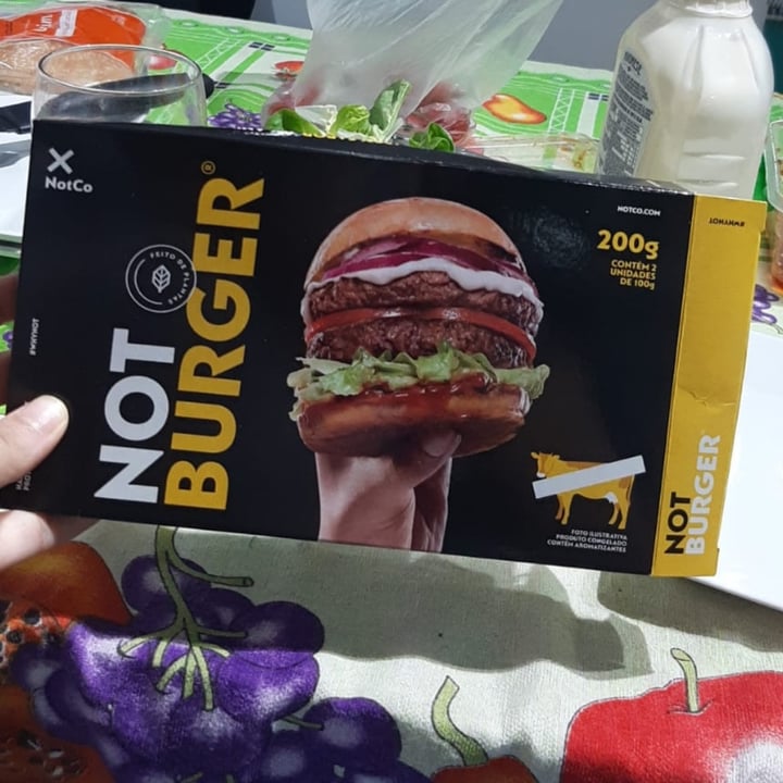 photo of NotCo not burguer shared by @fevisciani on  24 Sep 2022 - review
