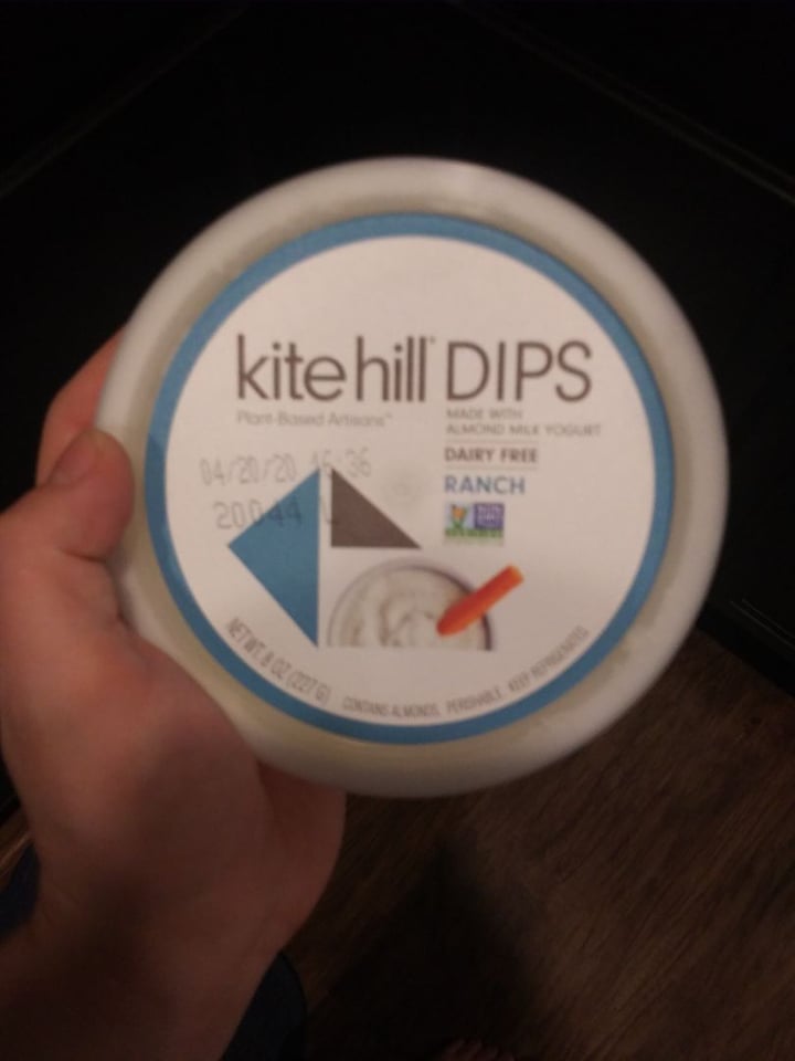 photo of Kite Hill Dairy-Free Ranch Dip shared by @candytoxic on  10 Mar 2020 - review