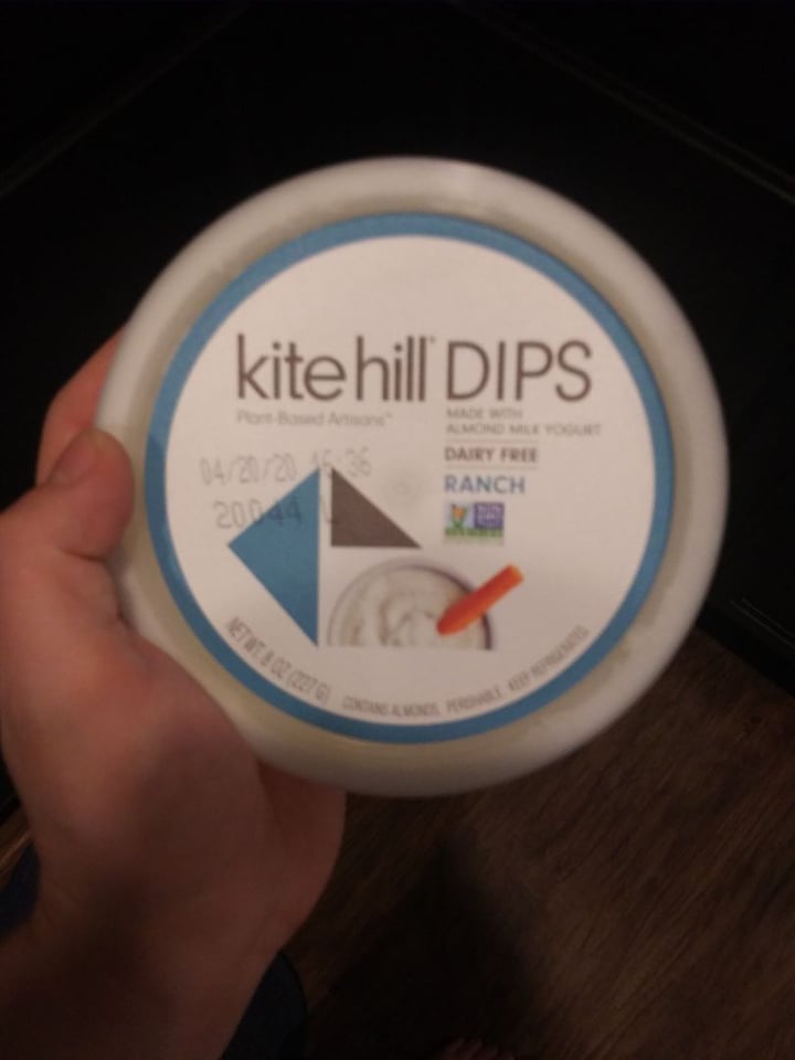 review photo of Kite Hill Dairy-Free Ranch Dip shared by @candytoxic on 10 Mar 2020 - review