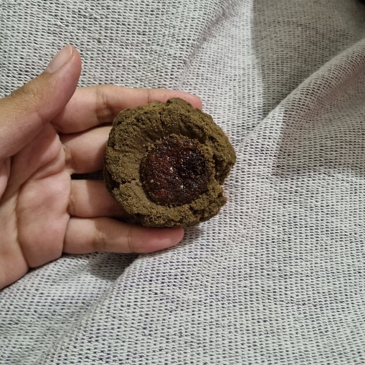 photo of Un Rincón Vegano Pepas Galletas Dulces con sabor Chocolate con relleno de Frutilla shared by @johana-arce on  28 Jul 2022 - review