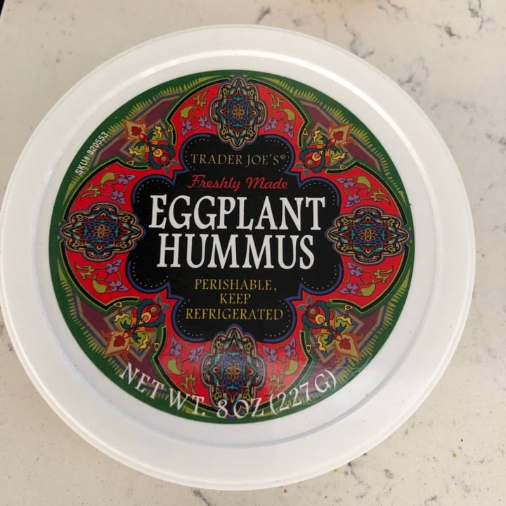 photo of Trader Joe's Eggplant Hummus shared by @sadarice on  29 Nov 2020 - review