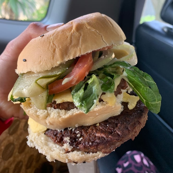 photo of Hudsons The Burger Joint (Parkhurst) The Infinity Burger shared by @veggielover20 on  05 Jul 2020 - review