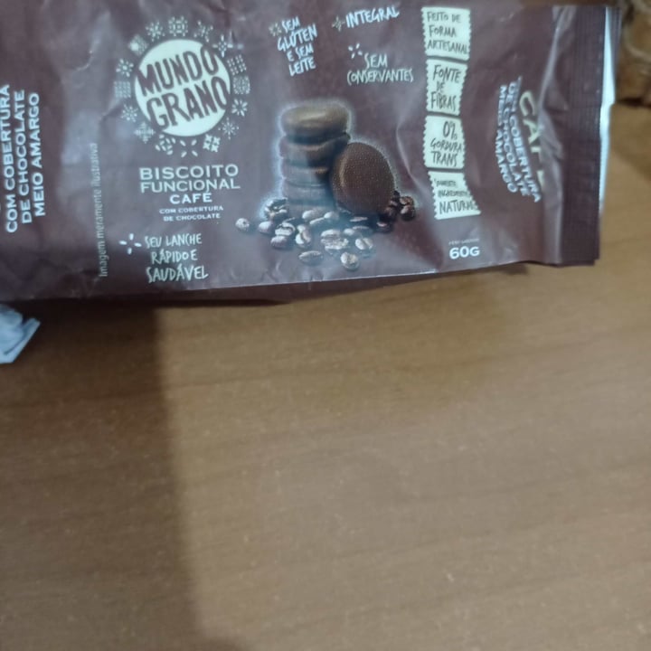 photo of mundo grano Biscoito Funcional De Café shared by @taysouza777 on  21 Oct 2022 - review