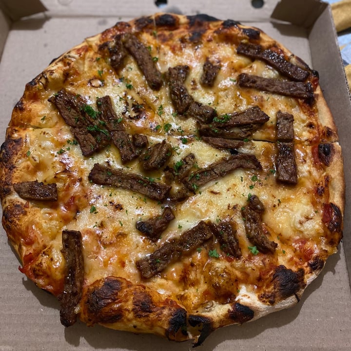 photo of Panarottis Somerset West Mall Vegan margarita with Fry’s Steak Strips shared by @aliciam on  26 Jun 2021 - review