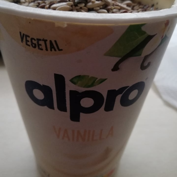 photo of Alpro Vanilla yogurt shared by @jritchie on  13 Apr 2022 - review