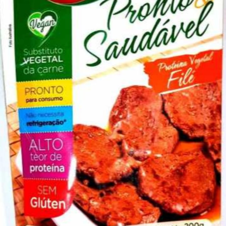 photo of Sora Filé de proteína vegetal Pronto & Saudável- 200g shared by @freeanimais on  30 Apr 2022 - review
