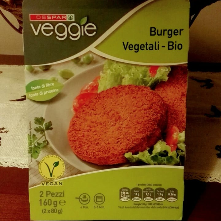 photo of Despar Burger Vegetali shared by @candyg on  22 Mar 2020 - review