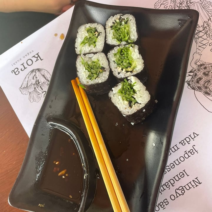 photo of Kora Vegan Sushi Rodízio Sushi shared by @tafarelgrolli on  19 Jun 2022 - review