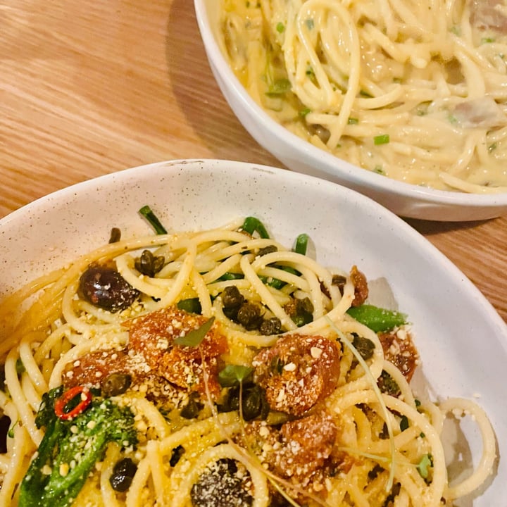 photo of Nolita Spaghetti Aglio E olio shared by @emmalivingvegan on  09 Mar 2022 - review