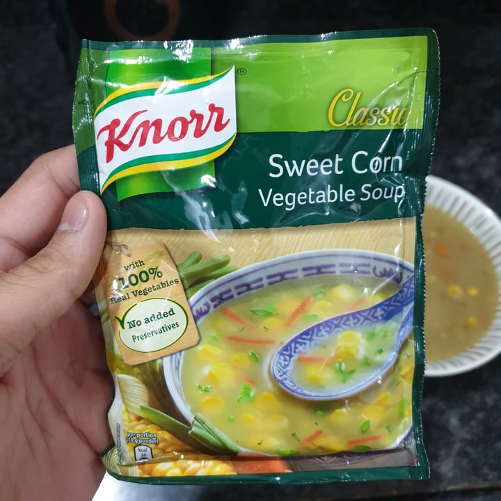 photo of Knorr Knorr Classic Vegetable Soup - Sweet Corn shared by @aatmankothari on  22 Dec 2020 - review