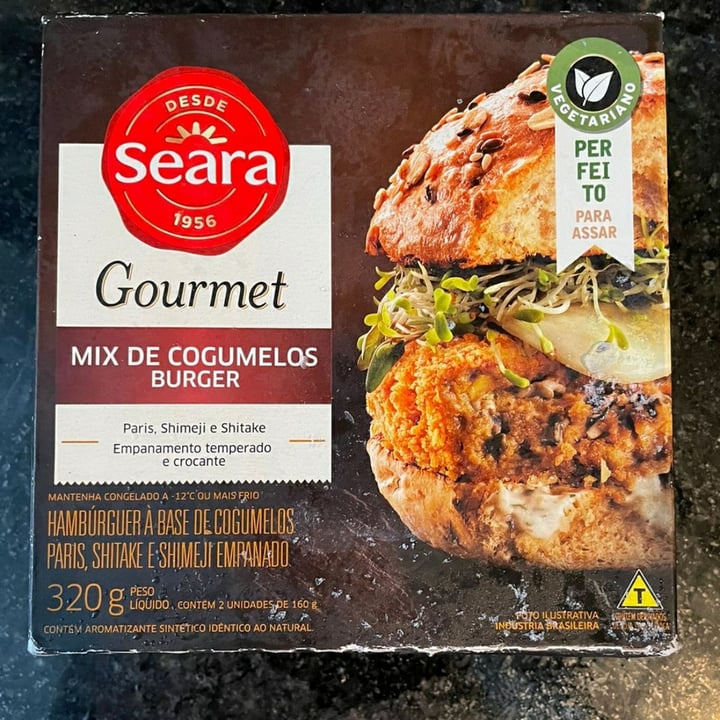 review photo of Seara Burguer mix de cogumelos shared by @cardoso30 on 17 Apr 2022 - review