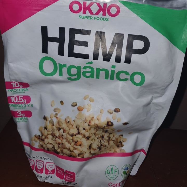 photo of Okko Super Foods Hemp Orgánico shared by @criparu on  12 Jun 2021 - review